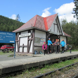 3.diena - esam pabijuši ledainajā Rysy, ar vilcieniņu dosimies uz savu viesnīcu Erika