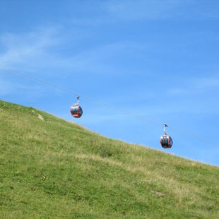 4.diena - pēdējo posmu lejā braucam ar gondolu