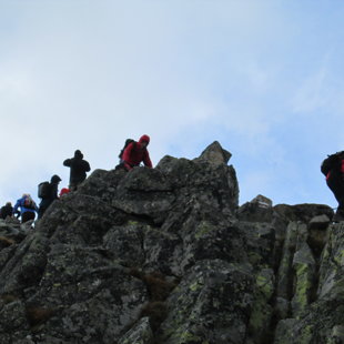 4.diena - ceļā uz Swinica virsotni - grūtie ķēžu posmi