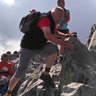 2.diena - Rysy 2499m virsotnē!