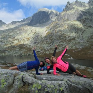 5.diena - aiz Teryho chata Spišske ezeri ar kārtējo planking