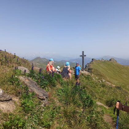 5.diena grupai, kas devās līdz Turchlwand virsotnei 2577m