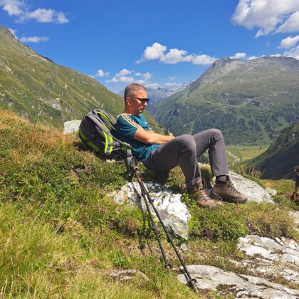 Atpūta pirms nākošās dienas lielā kāpiena uz Schareck 3122m