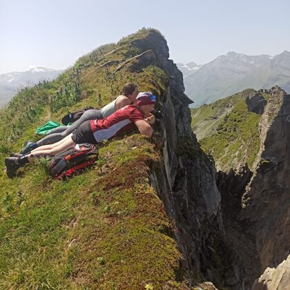 5.diena grupai, kas devās līdz Turchlwand virsotnei 2577m