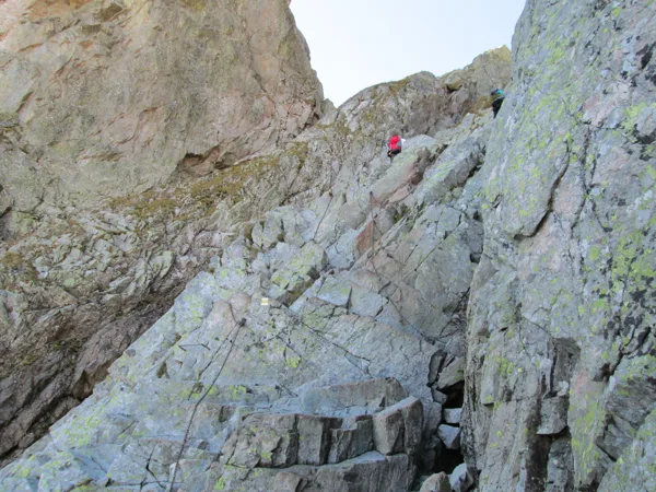 4.diena - kāpiens pa stāvāko un garāko Tatru trekinga trases posmu uz Priečne sedlo