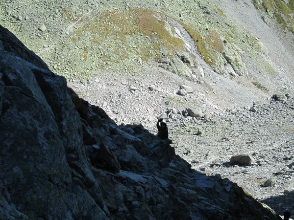 4.diena - kāpiens pa stāvāko un garāko Tatru trekinga trases posmu uz Priečne sedlo