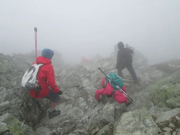 Ceļā uz Krivan virsotni 2495m