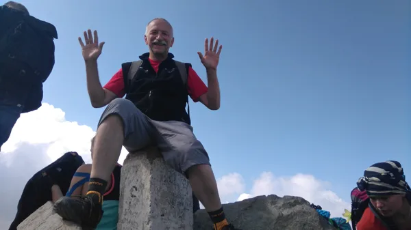 2.diena -  Rysy 2499m virsotnē!