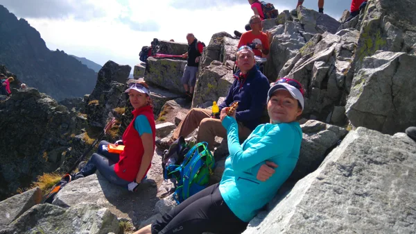 2.diena - Rysy 2499m virsotnē!