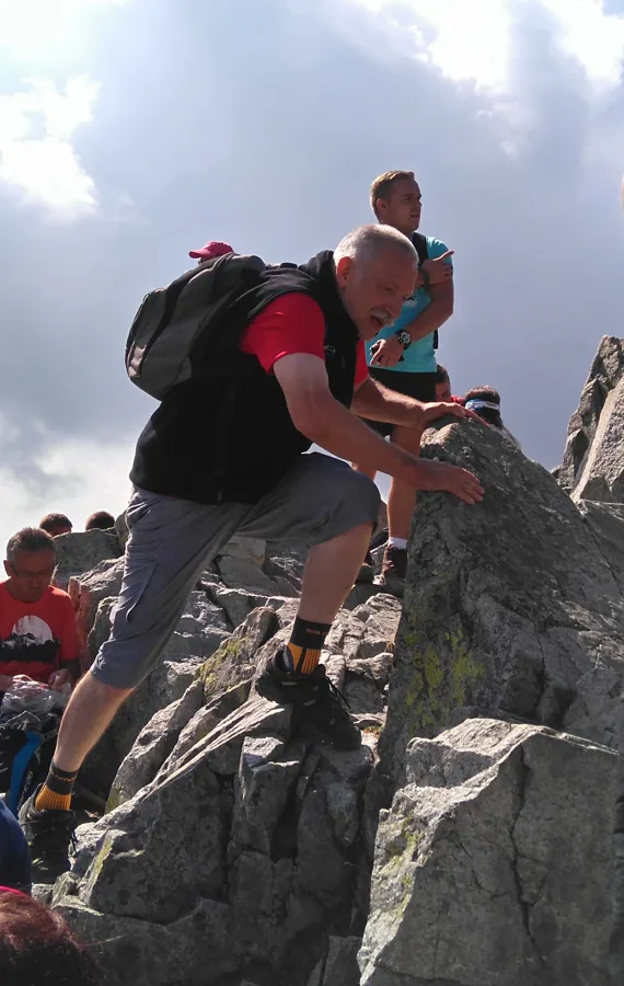 2.diena - Rysy 2499m virsotnē!