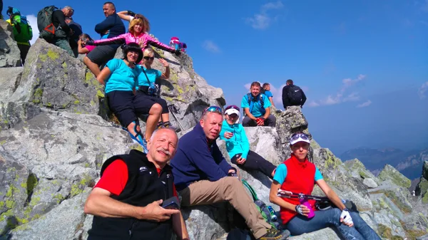 2.diena - Rysy 2499m virsotnē!