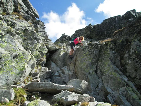1.diena - ķēžu posms Bistre sedlo 2314m