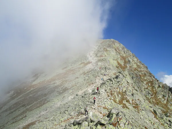 4.diena - kāpiens virsotnē Krivan 2495m