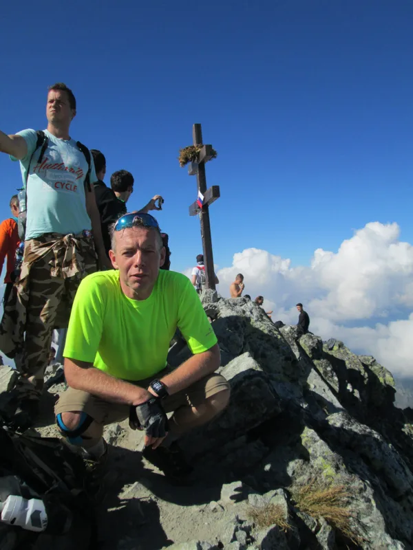 4.diena - virsotne Krivan 2495m