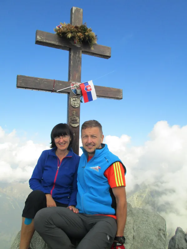 4.diena - virsotne Krivan 2495m