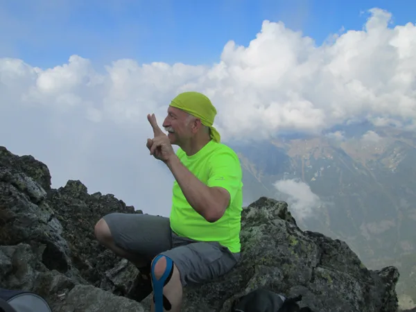 4.diena - virsotne Krivan 2495m