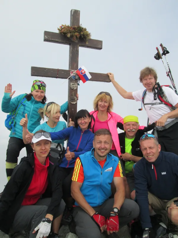 4.diena - virsotne Krivan 2495m