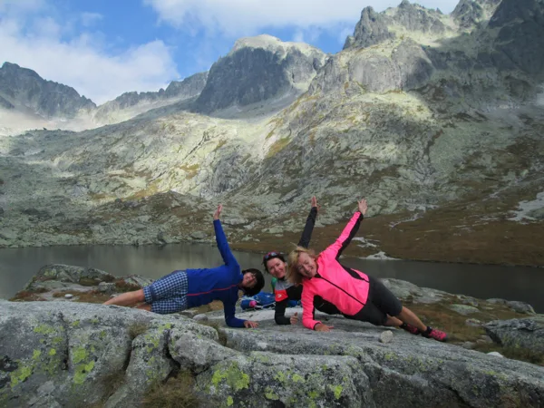 5.diena - aiz Teryho chata Spišske ezeri ar kārtējo planking