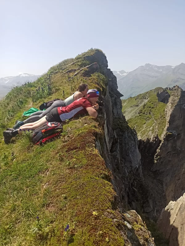5.diena grupai, kas devās līdz Turchlwand virsotnei 2577m