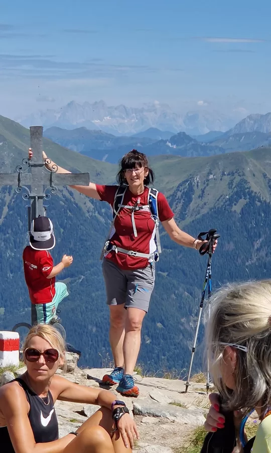 Pirmās dienas otrā virsotne Tisch Kg - 2409m
